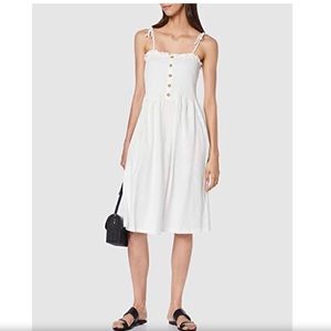 VERO MODA MINI DRESS MARIA SNOW WHITE SIZE MEDIUM